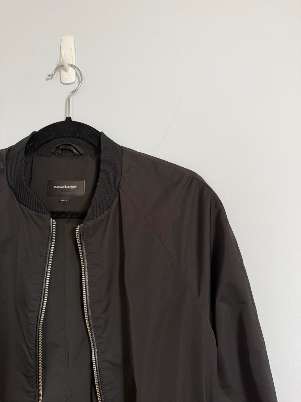 Mackage (from Aritzia) Black Bomber Jacket